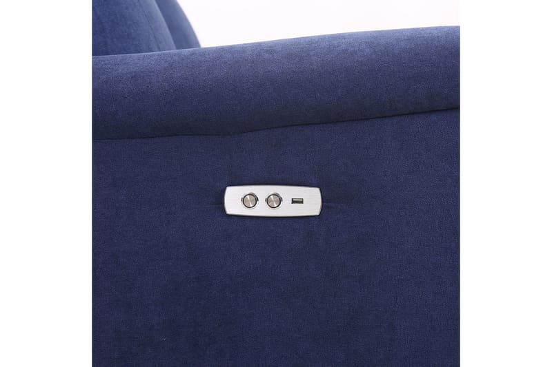 Recliner nojatuoli Milo Sininen - Huonekalut - Tuoli & nojatuoli - Nojatuoli & lepotuoli - Mekanismituoli