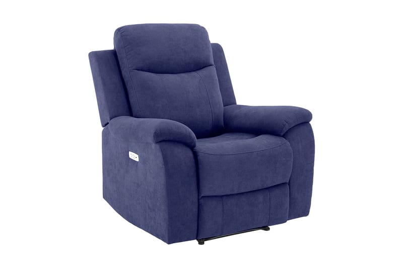 Recliner nojatuoli Milo Sininen - Huonekalut - Tuoli & nojatuoli - Nojatuoli & lepotuoli - Mekanismituoli