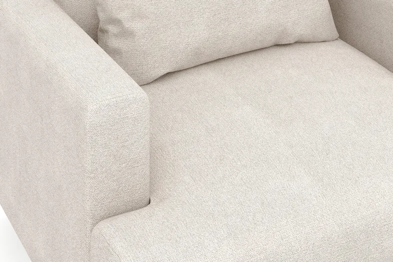 Nojatuoli Menard Kangasista - Beige - Huonekalut - Tuoli & nojatuoli - Nojatuoli & lepotuoli