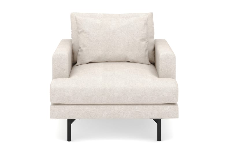 Nojatuoli Menard Kangasista - Beige - Huonekalut - Tuoli & nojatuoli - Nojatuoli & lepotuoli