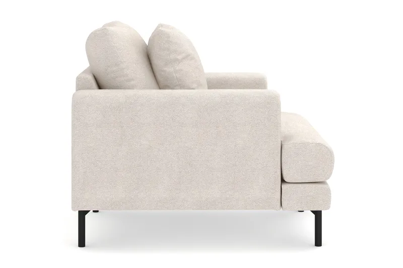 Nojatuoli Menard Kangasista - Beige - Huonekalut - Tuoli & nojatuoli - Nojatuoli & lepotuoli