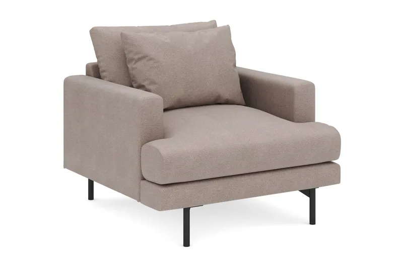 Nojatuoli Menard Kangasista - Ruskea - Huonekalut - Tuoli & nojatuoli - Nojatuoli & lepotuoli