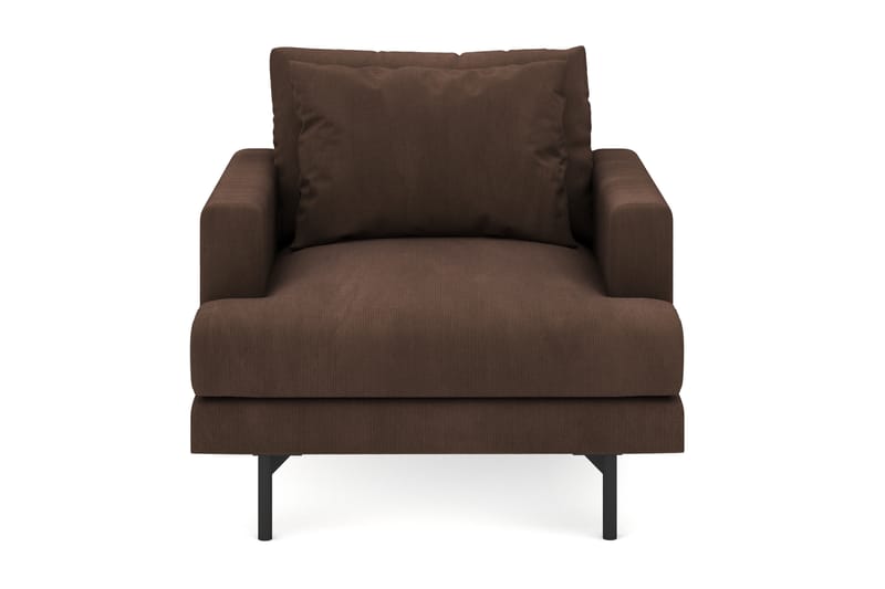 Nojatuoli Menard Manchesterista - Ruskea - Huonekalut - Tuoli & nojatuoli - Nojatuoli & lepotuoli