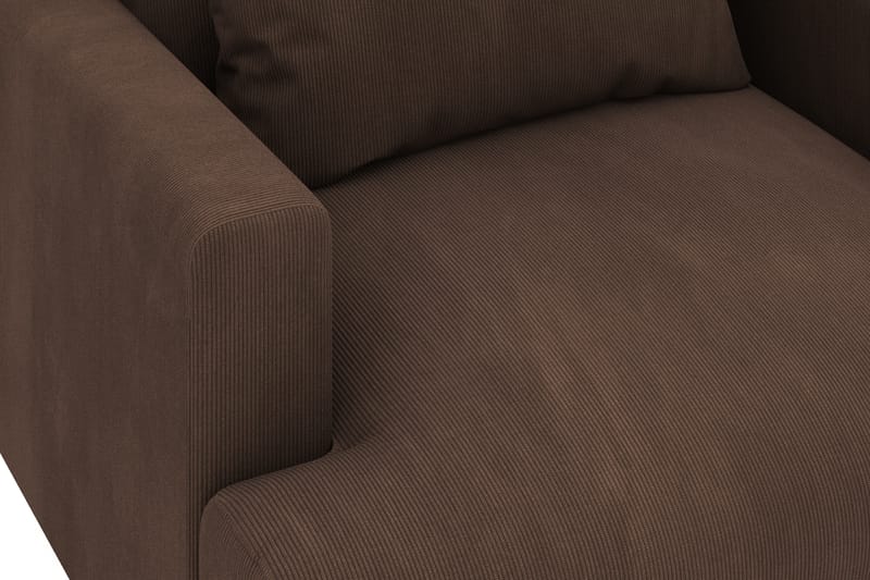 Nojatuoli Menard Manchesterista - Ruskea - Huonekalut - Tuoli & nojatuoli - Nojatuoli & lepotuoli