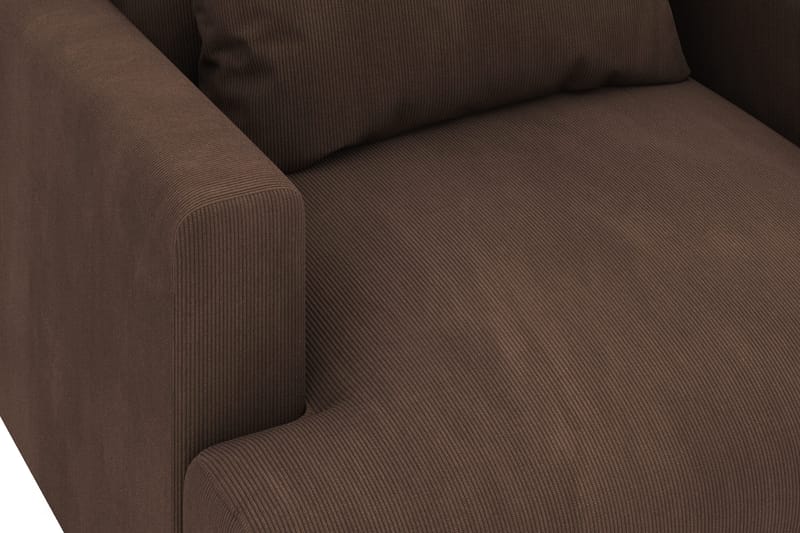 Nojatuoli Menard Manchesterista - Ruskea - Huonekalut - Tuoli & nojatuoli - Nojatuoli & lepotuoli