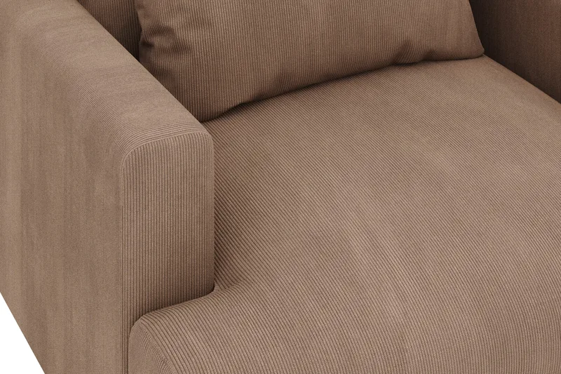 Nojatuoli Menard Manchesterista - Ruskea - Huonekalut - Tuoli & nojatuoli - Nojatuoli & lepotuoli