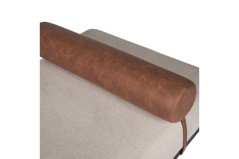 Naklund Lepotuoli 172 cm - Ruskea/Beige/Musta - Huonekalut - Sohva - Sohvasängyt