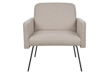 Nojatuoli Narken - Beige, musta - Huonekalut - Tuoli & nojatuoli - Nojatuoli & lepotuoli