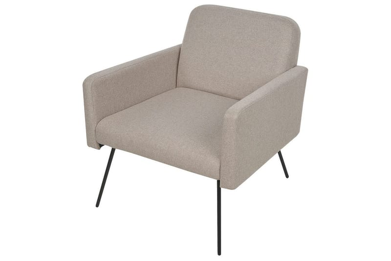 Nojatuoli Narken - Beige, musta - Huonekalut - Tuoli & nojatuoli - Nojatuoli & lepotuoli