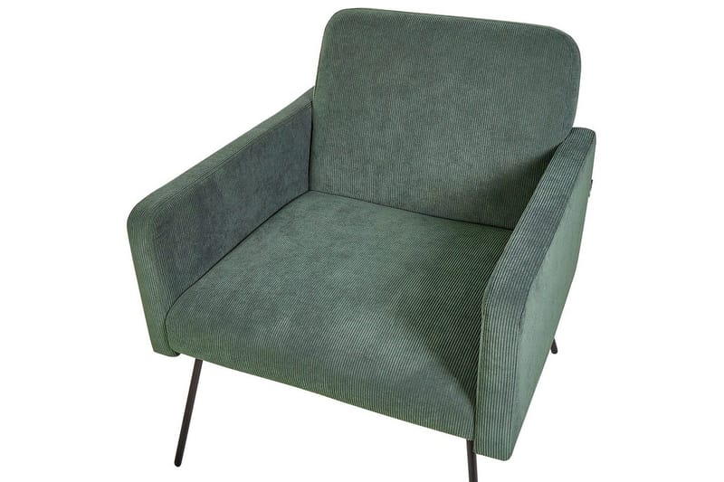 Nojatuoli Narken - Vihreä, musta - Huonekalut - Tuoli & nojatuoli - Nojatuoli & lepotuoli