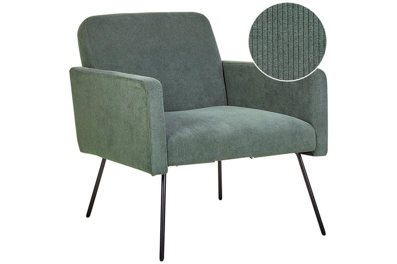 Nojatuoli Narken, Vihre ä, musta