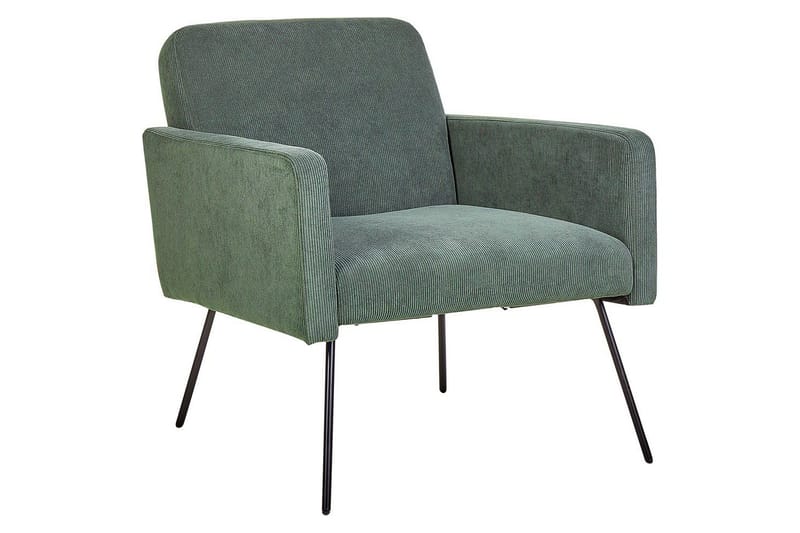 Nojatuoli Narken - Vihreä, musta - Huonekalut - Tuoli & nojatuoli - Nojatuoli & lepotuoli