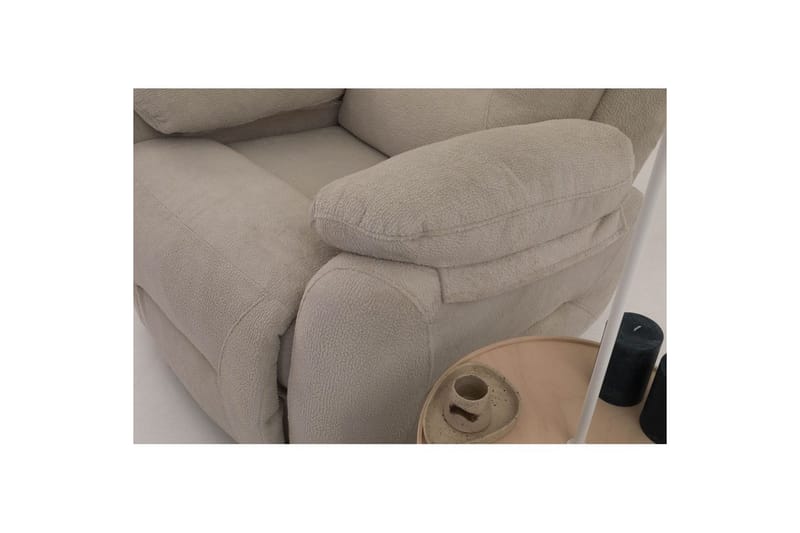 Navren Sähköinen recliner-nojatuoli - Kermanvalkoinen - Huonekalut - Tuoli & nojatuoli - Nojatuoli & lepotuoli - Mekanismituoli