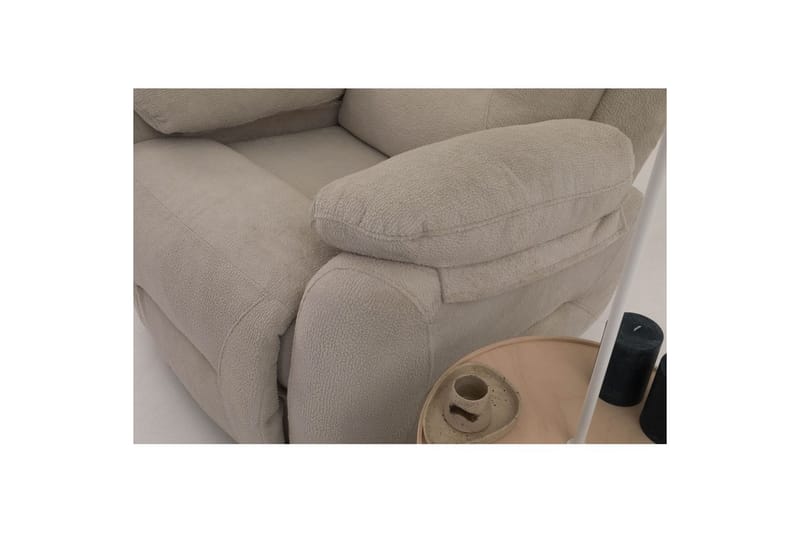 Navren Sähköinen recliner-nojatuoli - Kermanvalkoinen - Huonekalut - Tuoli & nojatuoli - Nojatuoli & lepotuoli - Makuutuoli & divaanituoli