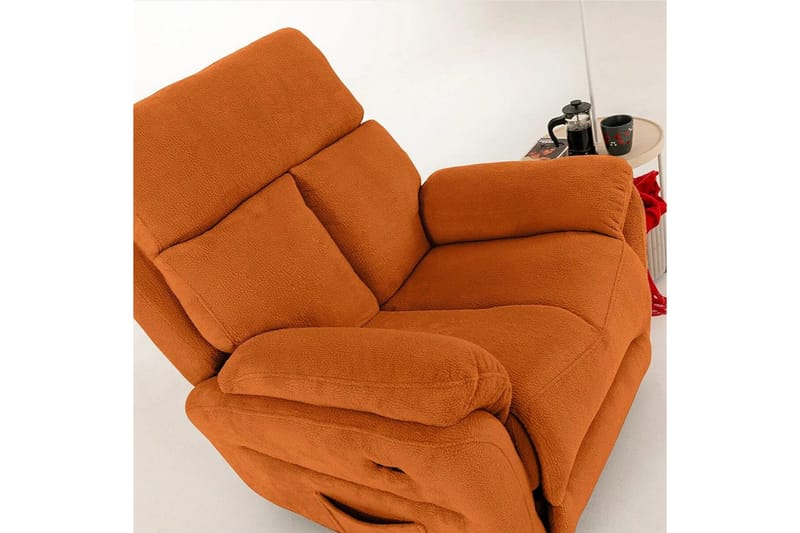 Navren Sähköinen recliner-nojatuoli - Punainen - Huonekalut - Tuoli & nojatuoli - Nojatuoli & lepotuoli - Mekanismituoli