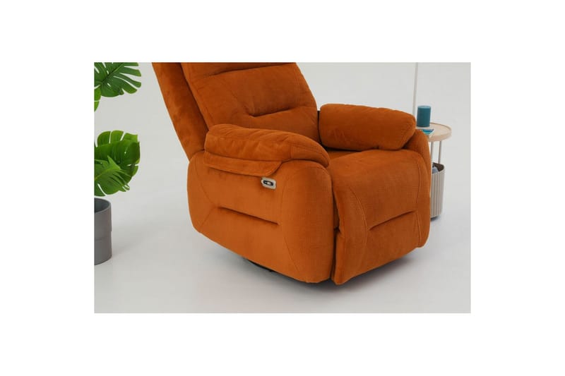 Navren Sähköinen recliner-nojatuoli - Punainen - Huonekalut - Tuoli & nojatuoli - Nojatuoli & lepotuoli - Makuutuoli & divaanituoli
