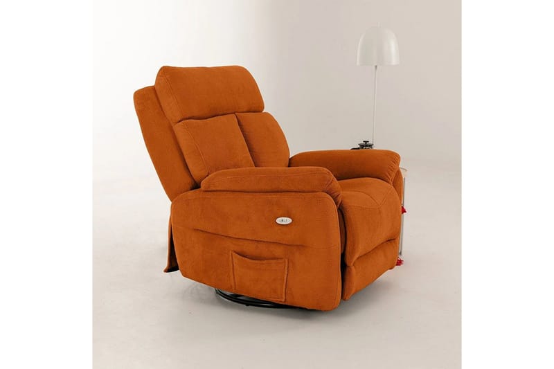 Navren Sähköinen recliner-nojatuoli - Punainen - Huonekalut - Tuoli & nojatuoli - Nojatuoli & lepotuoli - Makuutuoli & divaanituoli