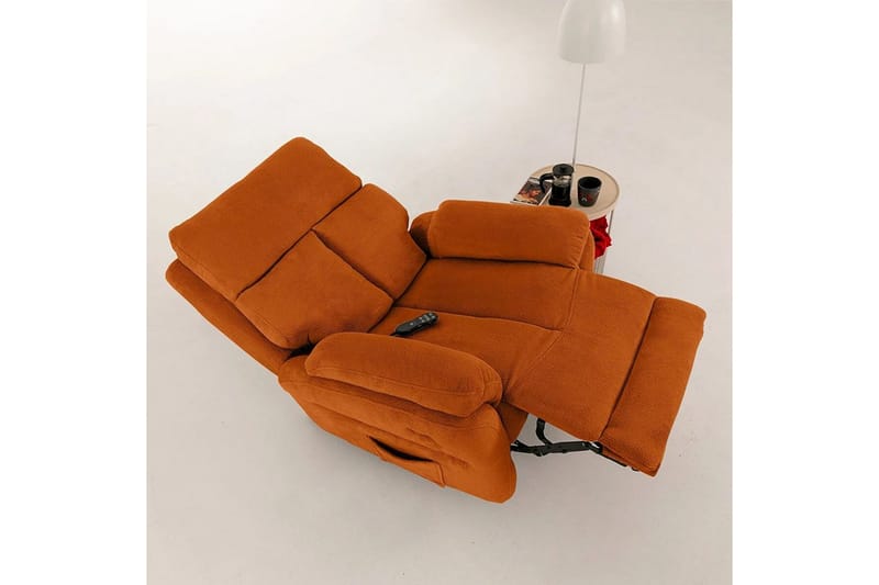 Navren Sähköinen recliner-nojatuoli - Punainen - Huonekalut - Tuoli & nojatuoli - Nojatuoli & lepotuoli - Makuutuoli & divaanituoli