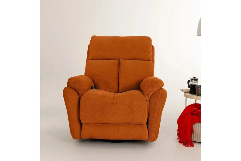 Navren Sähköinen recliner-nojatuoli - Punainen - Huonekalut - Tuoli & nojatuoli - Nojatuoli & lepotuoli - Mekanismituoli