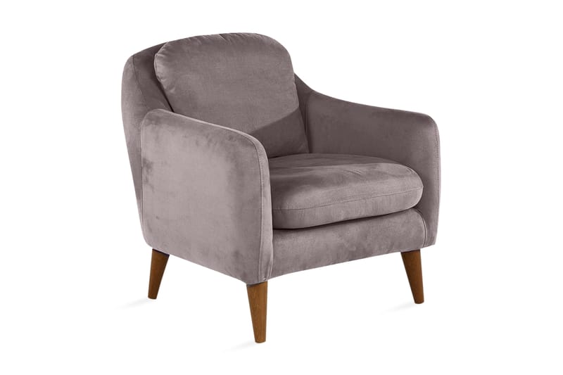 Nojatuoli Abiella käsinojilla, Harmaa