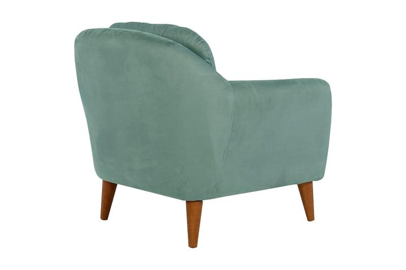 Nojatuoli Abiella käsinojilla - Vihreä - Huonekalut - Tuoli & nojatuoli - Nojatuoli & lepotuoli