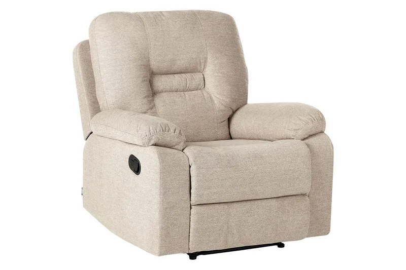 Nojatuoli Alnor Beige - Beige - Huonekalut - Tuoli & nojatuoli - Nojatuoli & lepotuoli - Mekanismituoli