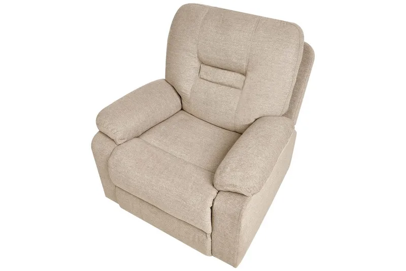 Nojatuoli Alnor Beige - Beige - Huonekalut - Tuoli & nojatuoli - Nojatuoli & lepotuoli - Mekanismituoli