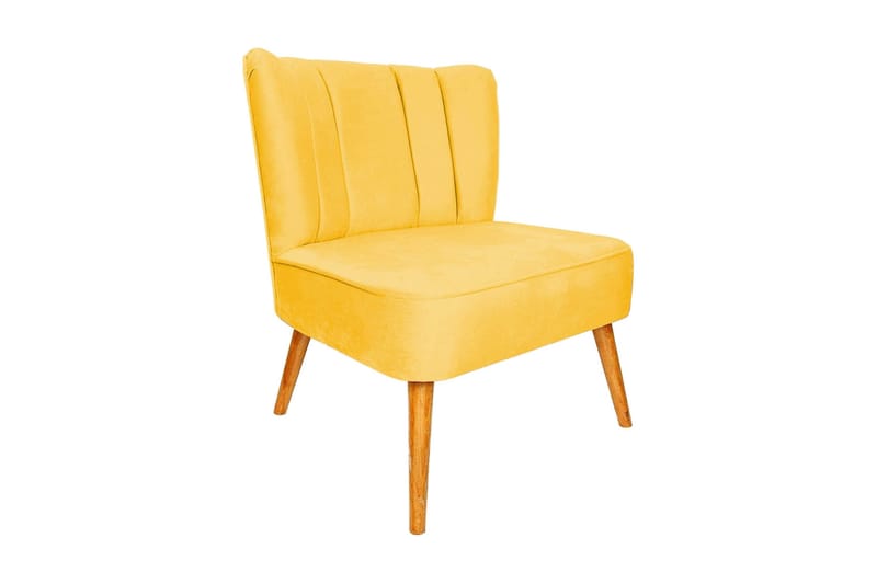 Nojatuoli Aneek Käsinojilla, Keltainen