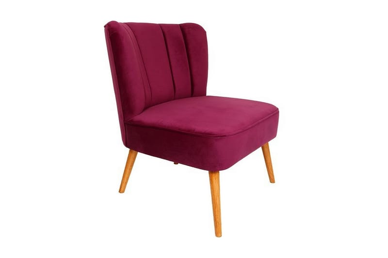 Nojatuoli Aneek Käsinojilla - Liila - Huonekalut - Tuoli & nojatuoli - Nojatuoli & lepotuoli