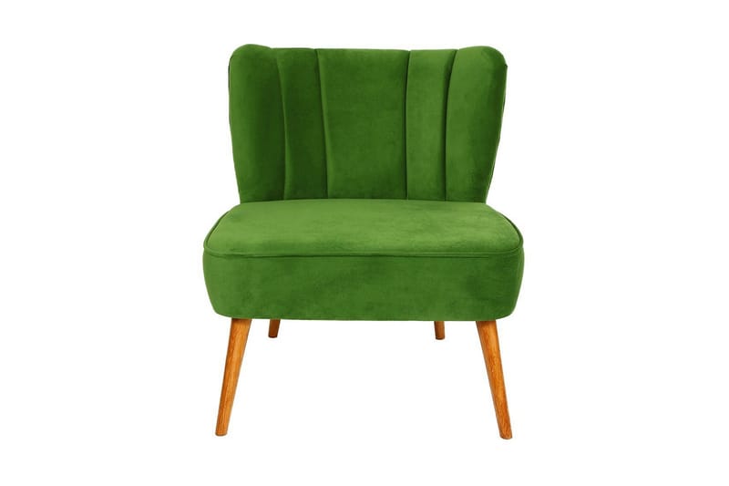 Nojatuoli Aneek Käsinojilla - Vihreä - Huonekalut - Tuoli & nojatuoli - Nojatuoli & lepotuoli