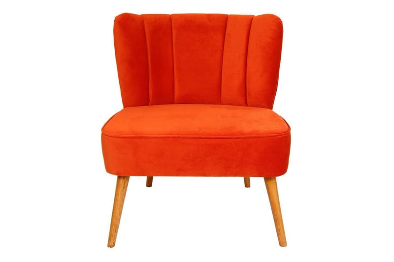 Nojatuoli Aneek Käsinojilla - Punainen - Huonekalut - Tuoli & nojatuoli - Nojatuoli & lepotuoli