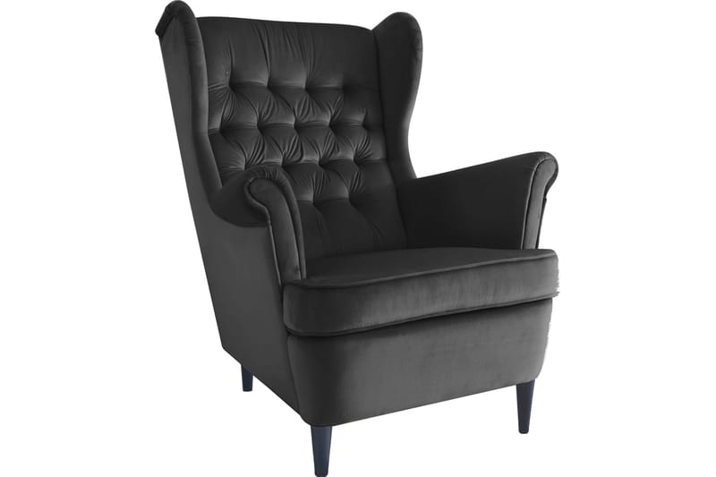 Nojatuoli Annerstad, Musta