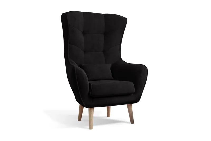 Nojatuoli Artieda, Musta