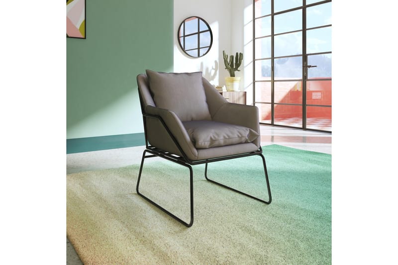 Nojatuoli Avery - Harmaa - Huonekalut - Tuoli & nojatuoli - Nojatuoli & lepotuoli