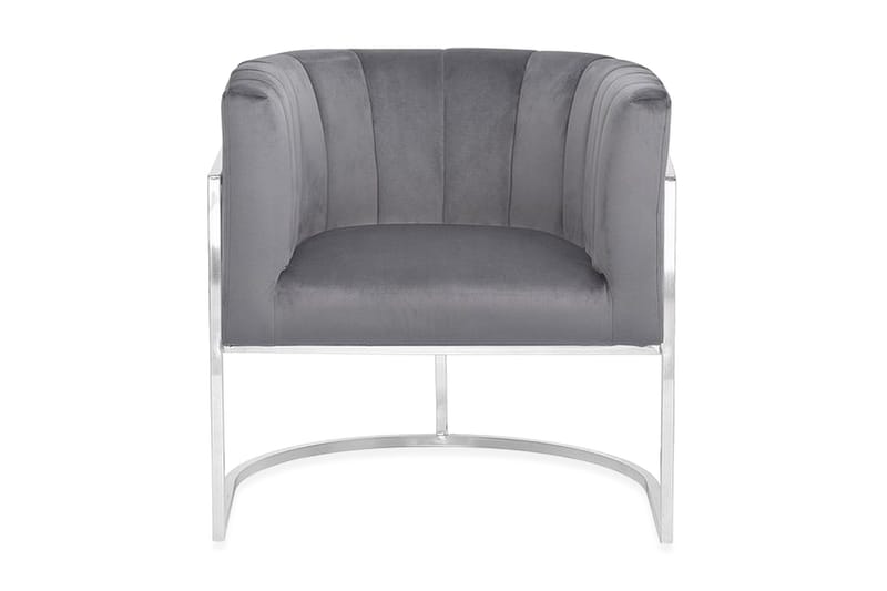 Nojatuoli Bellitto Sametti, Harmaa