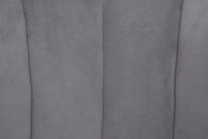 Nojatuoli Bellitto Sametti - Harmaa - Huonekalut - Tuoli & nojatuoli - Nojatuoli & lepotuoli