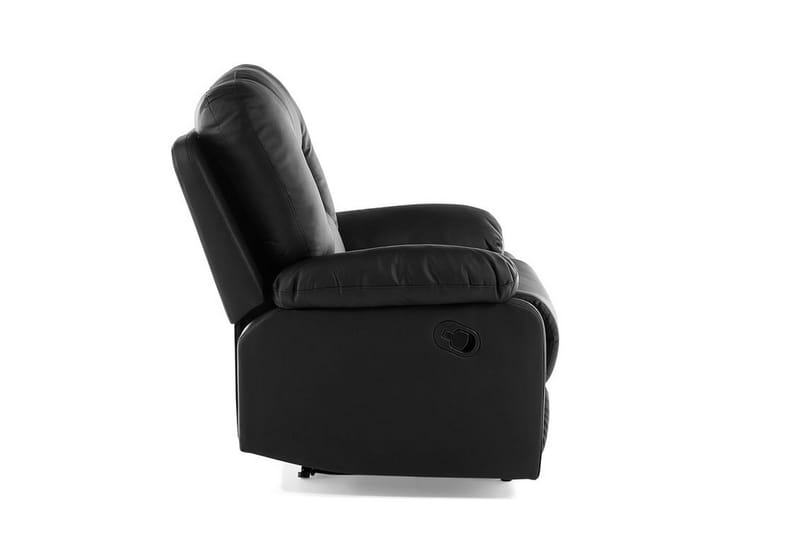 Nojatuoli Bergen - Musta - Huonekalut - Tuoli & nojatuoli - Nojatuoli & lepotuoli