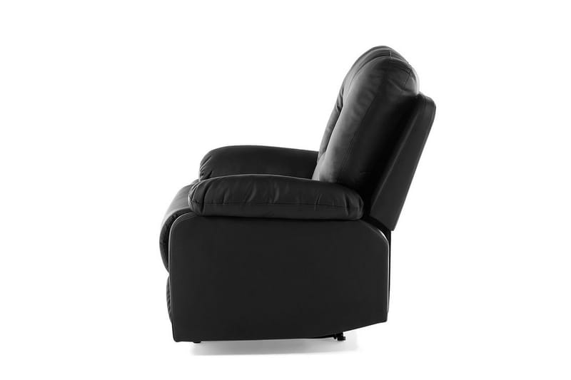 Nojatuoli Bergen - Musta - Huonekalut - Tuoli & nojatuoli - Nojatuoli & lepotuoli