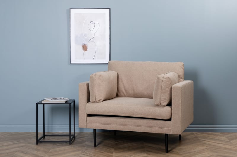 Nojatuoli Boom - Ruskea - Huonekalut - Tuoli & nojatuoli - Nojatuoli & lepotuoli