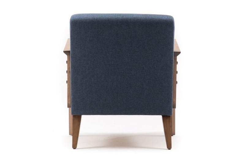 Nojatuoli Borruso käsinojilla - Sininen - Huonekalut - Tuoli & nojatuoli - Nojatuoli & lepotuoli