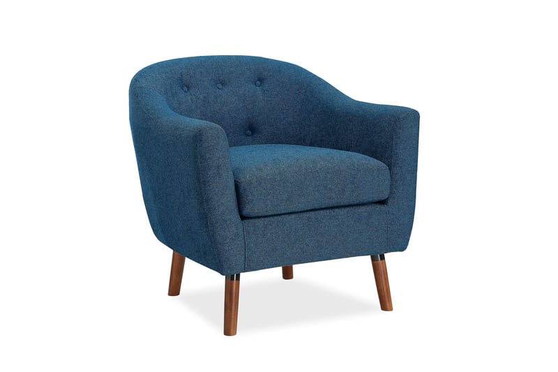 Nojatuoli Brie Sininen - Queer Eye - Huonekalut - Tuoli & nojatuoli - Nojatuoli & lepotuoli