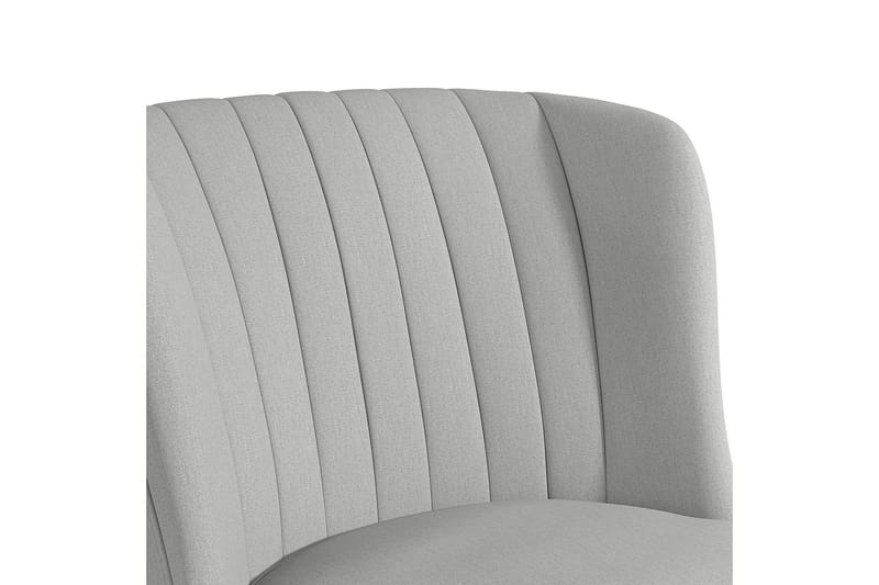 Nojatuoli Brittany Vaalea pellavanharmaa - Novogratz - Huonekalut - Tuoli & nojatuoli - Nojatuoli & lepotuoli