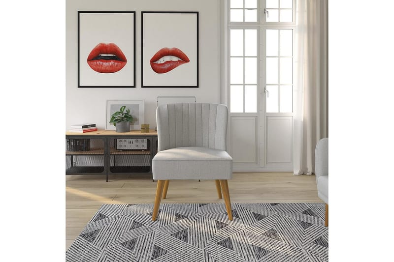 Nojatuoli Brittany Vaalea pellavanharmaa - Novogratz - Huonekalut - Tuoli & nojatuoli - Nojatuoli & lepotuoli