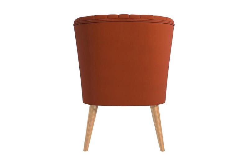 Nojatuoli Brittany Pellavanoranssi - Novogratz - Huonekalut - Tuoli & nojatuoli - Nojatuoli & lepotuoli