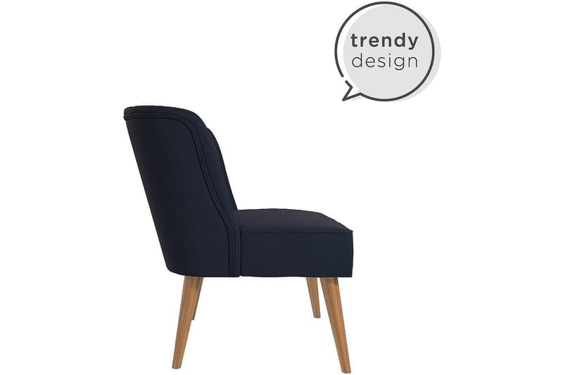 Nojatuoli Brittany Pellavansininen - Novogratz - Huonekalut - Tuoli & nojatuoli - Nojatuoli & lepotuoli