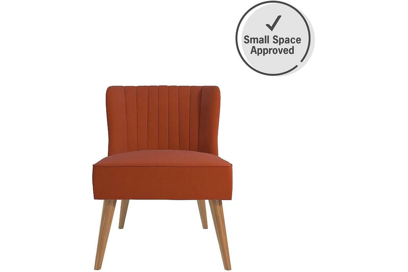 Nojatuoli Brittany Pellavanoranssi - Novogratz - Huonekalut - Tuoli & nojatuoli - Nojatuoli & lepotuoli