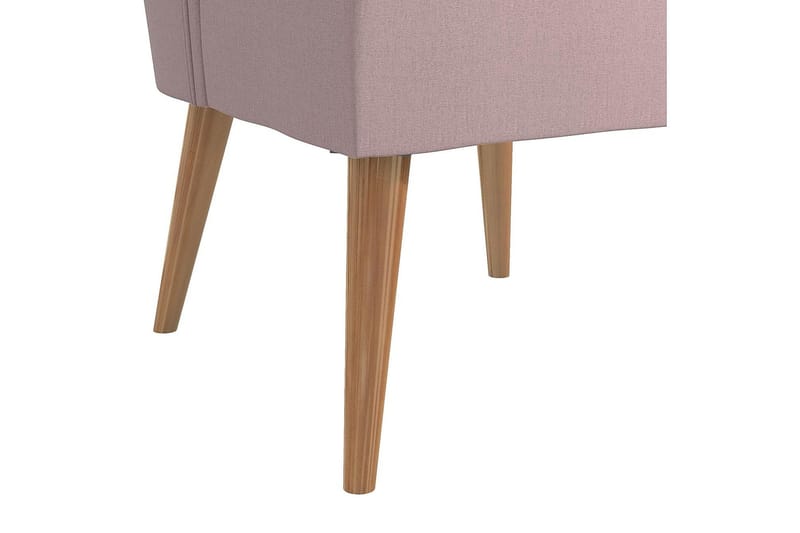 Nojatuoli Brittany Pellavanroosa - Novogratz - Huonekalut - Tuoli & nojatuoli - Nojatuoli & lepotuoli