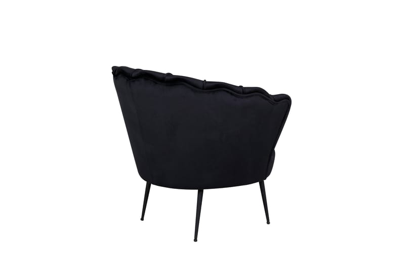 Nojatuoli Calais - Musta - Huonekalut - Tuoli & nojatuoli - Nojatuoli & lepotuoli