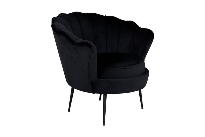 Nojatuoli Calais, Musta