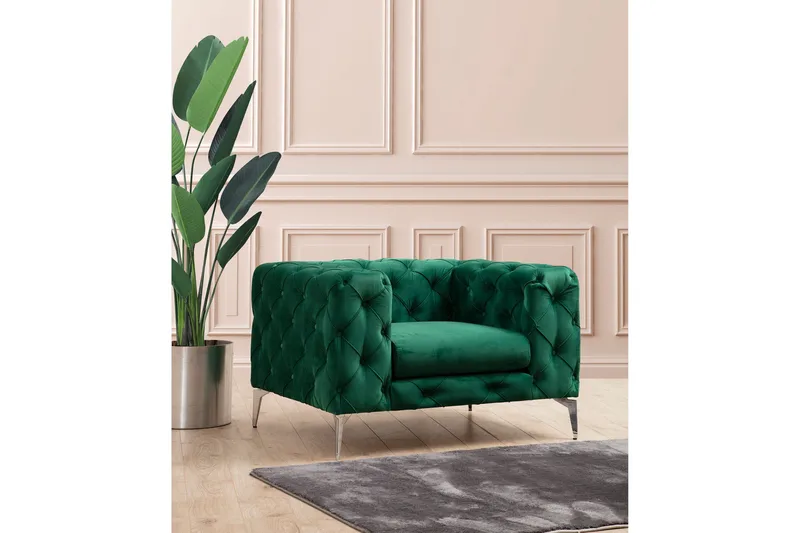 Nojatuoli Canunda - Vihreä - Huonekalut - Tuoli & nojatuoli - Nojatuoli & lepotuoli